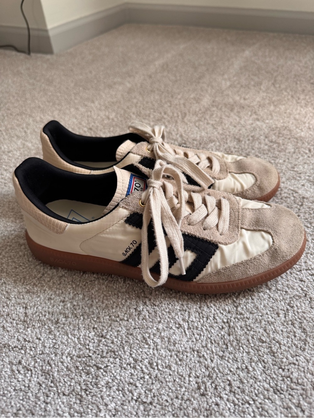 Back 70 Sneakers Ghost Beige/Black 39